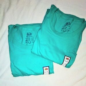 2 4xl Green tees